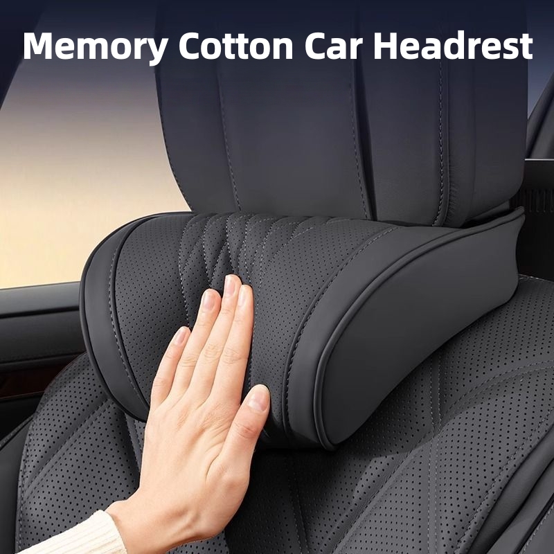 Memory Foam Car Neck Pillow Lumbar Support - 고급 메모리 폼 자동차 헤드레스트 쿠션,