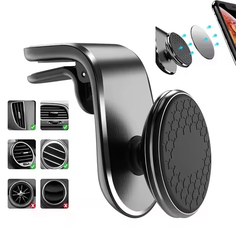 자석식 차량용 휴대폰 거치대, 범용 에어벤트형, 아이폰 - Magnetic Phone Holder For Car Vent 리뷰 및 가격