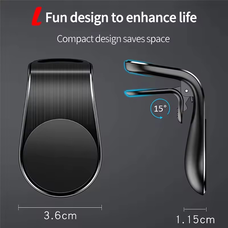 자석식 차량용 휴대폰 거치대, 범용 에어벤트형, 아이폰 - Magnetic Phone Holder For Car Vent 리뷰 및 가격