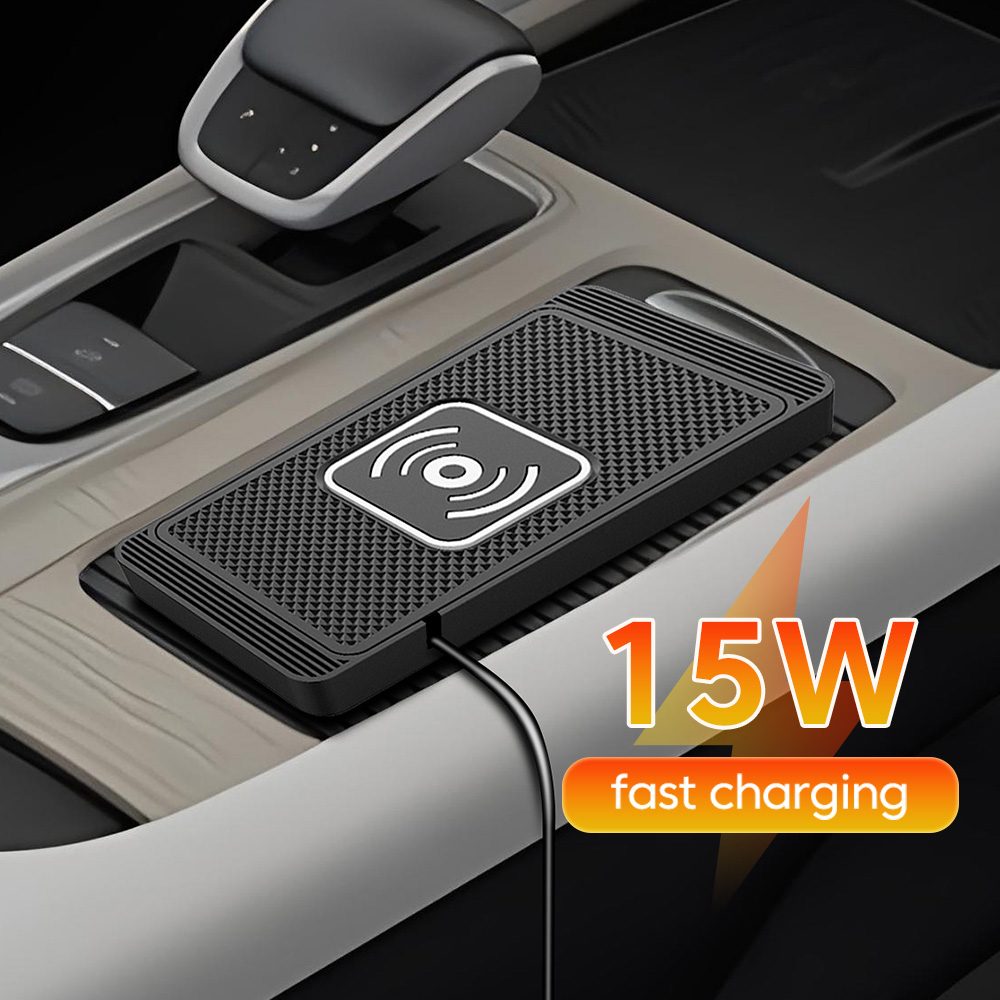 15W 무선 충전기 차량용 미끄럼 방지 패드 무선 고속 - Wireless Car Charger Mount Fast Charging 리뷰 및 가격