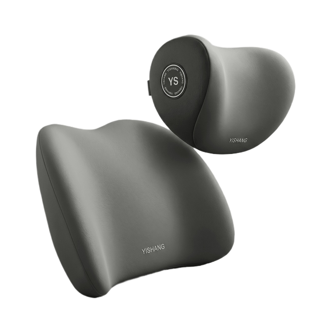 차량용 헤드레스트 및 요추 지지 쿠션, 인체공학적 디자 - Memory Foam Car Neck Pillow Lumbar Support 리뷰 및 가격